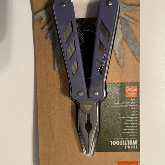 12 n 1 multitool bottle opener screwdriver wire cutter pliers and more - Picture 2 of 3